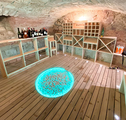 gallerie image amenagement cave a vin - Patchwork 8