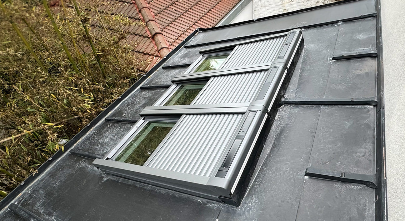 gallerie image pose velux 3en1 - Slide XL 1