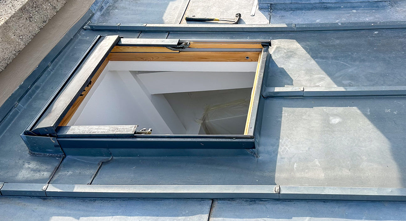 gallerie image pose velux simple - Slide XL 2